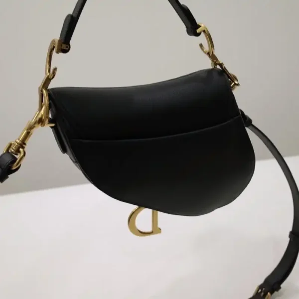 Dior Saddle Bag Small Black - Image 7