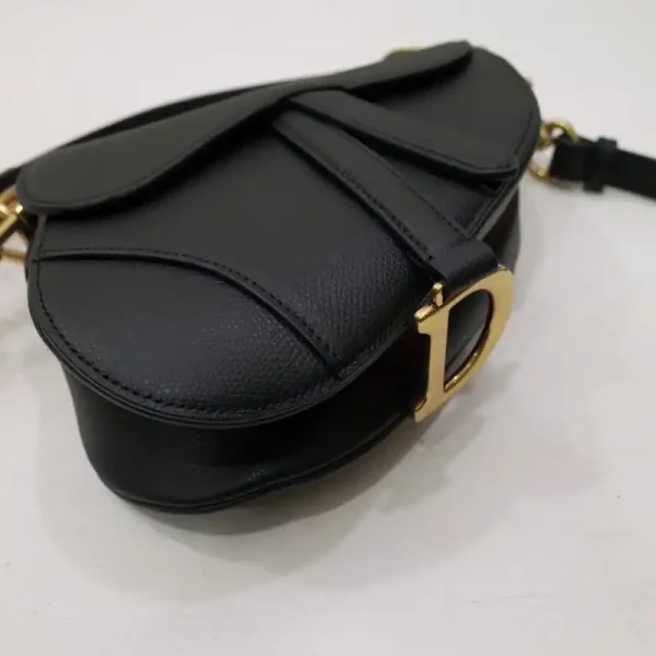 Dior Saddle Bag Small Black - Image 6