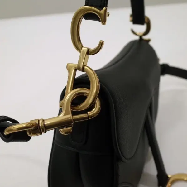 Dior Saddle Bag Small Black - Image 9