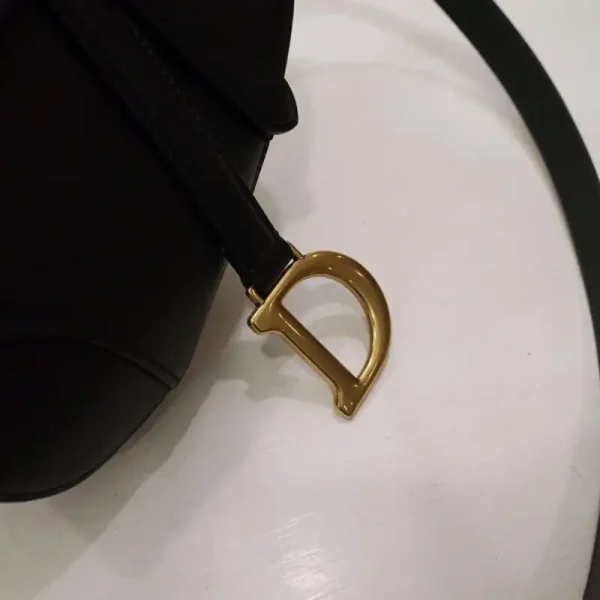 Dior Saddle Bag Small Black - Image 8