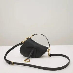 Dior Saddle Bag Small Black