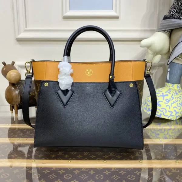 Louis Vuitton On My Side Black-Brown - Image 3