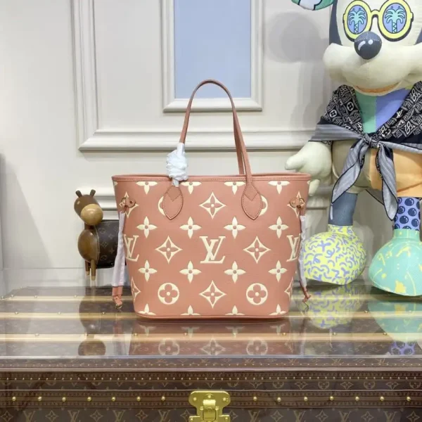 Louis Vuitton Neverfull MM Pink - Image 6