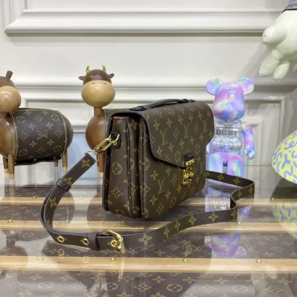 Louis Vuitton Pochette Metis Shoulder Bag Brown - Image 2