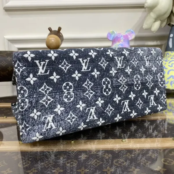 LV OnTheGo Black Denim - Image 5