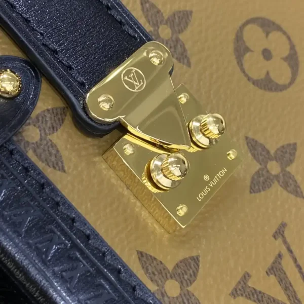 Louis Vuitton Side Trunk Brown Canvas - Image 4