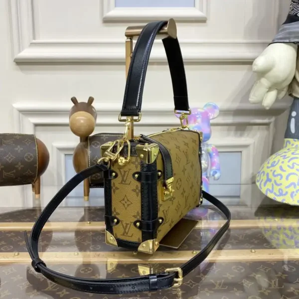Louis Vuitton Side Trunk Brown Canvas - Image 5