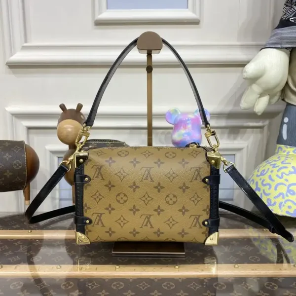 Louis Vuitton Side Trunk Brown Canvas - Image 6