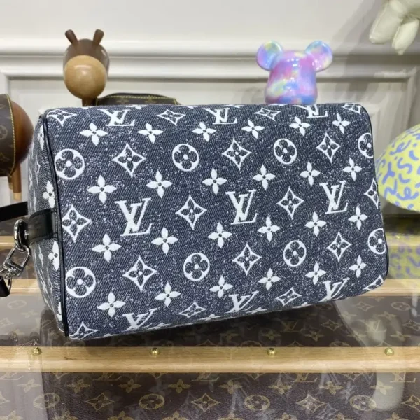 Louis Vuitton Speedy Bandouliere 25 Denim Canvas - Image 7