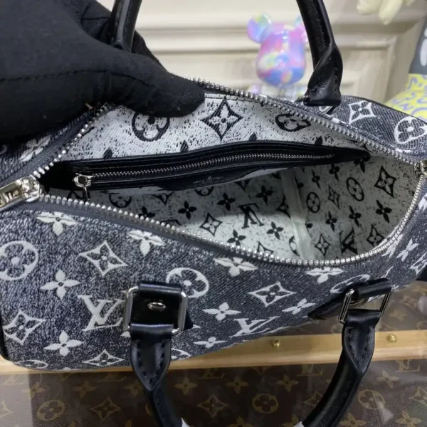 Louis Vuitton Speedy Bandouliere 25 Denim Canvas - Image 8