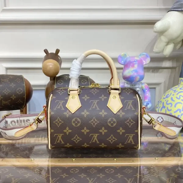 Louis Vuitton Speedy Bandouliere 20 Brown - Image 5