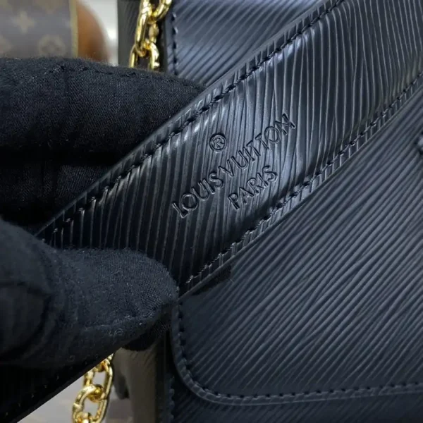Louis Vuitton Twist Black With Chain - Image 5