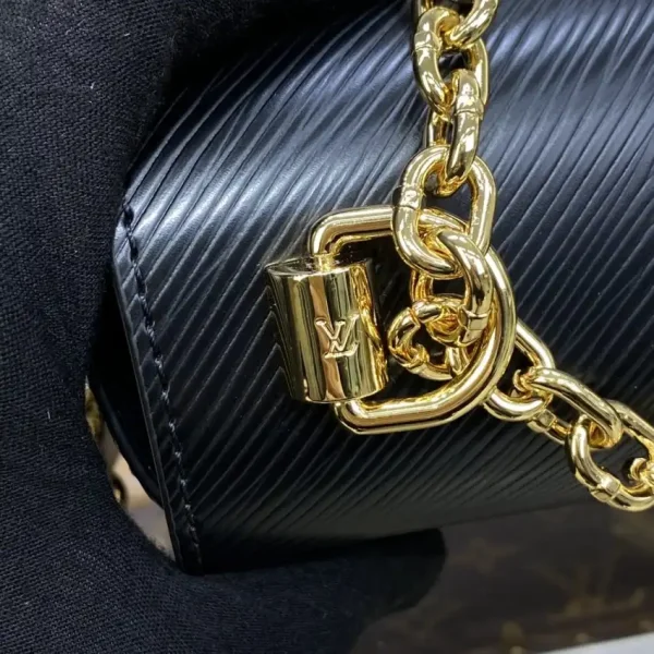 Louis Vuitton Twist Black With Chain - Image 7
