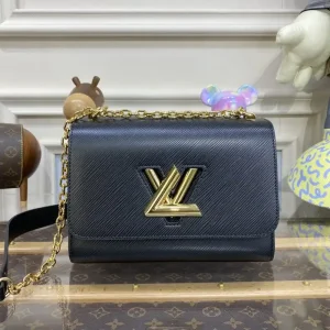 Louis Vuitton Twist Black With Chain