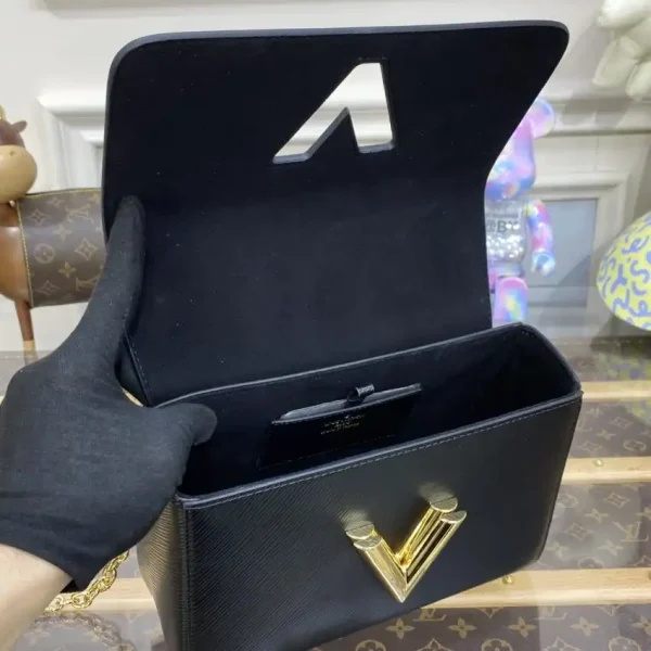 Louis Vuitton Twist Black With Chain - Image 8