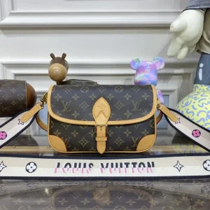 Louis Vuitton Nano Diane Satchel Brown