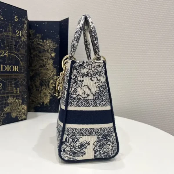 Lady Dior  D-Lite Blue Star - Image 3