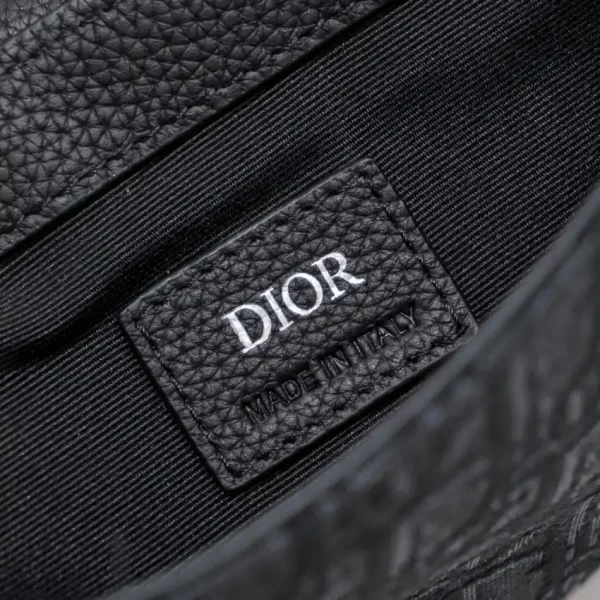 Dior  Messenger Black Oblique - Image 7
