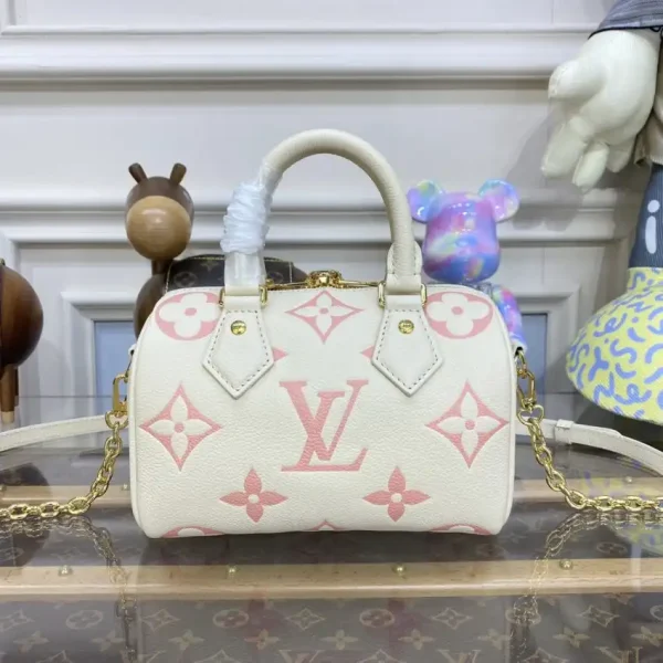 Louis Vuitton Speedy Bandouliere 20 White Pink - Image 7
