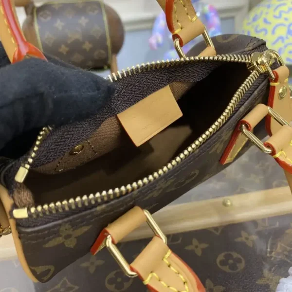 Louis Vuitton Speedy Nano Brown - Image 6