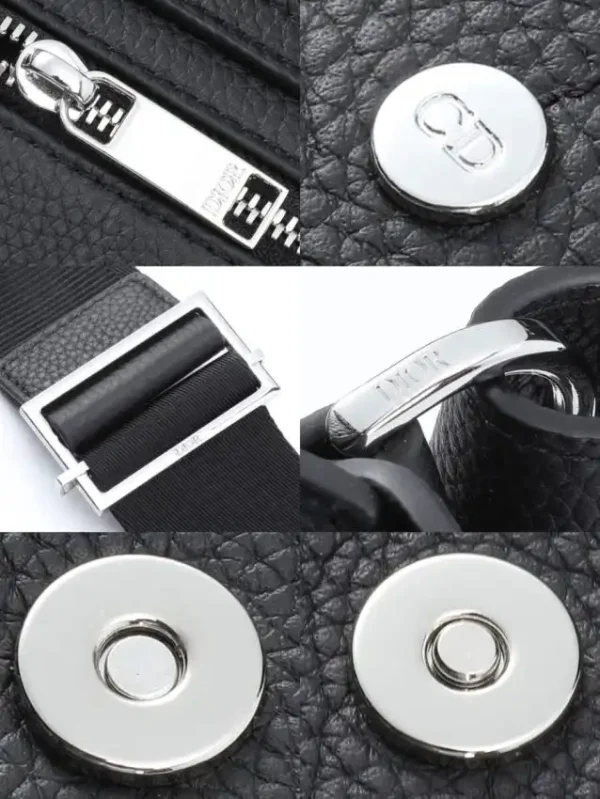 Dior Saddle  Shoulder Bag Black - Image 3