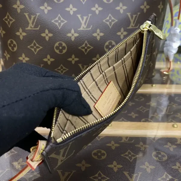 Louis Vuitton Neverfull MM Brown Classic - Image 5
