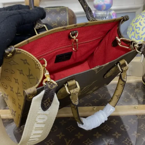 LV OnTheGo PM Brown - Image 4
