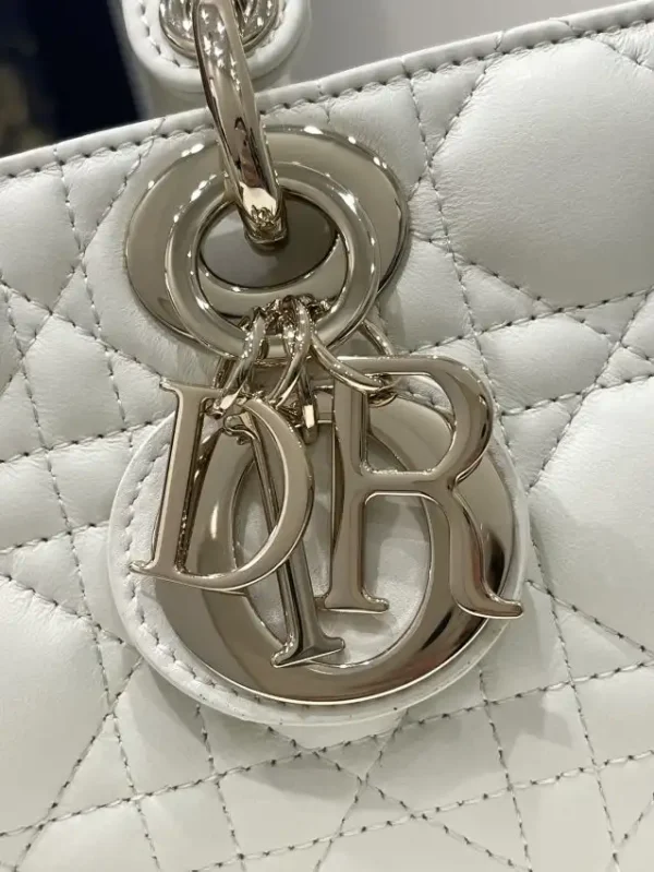 Dior Lady D-Joy Bag  White - Image 3
