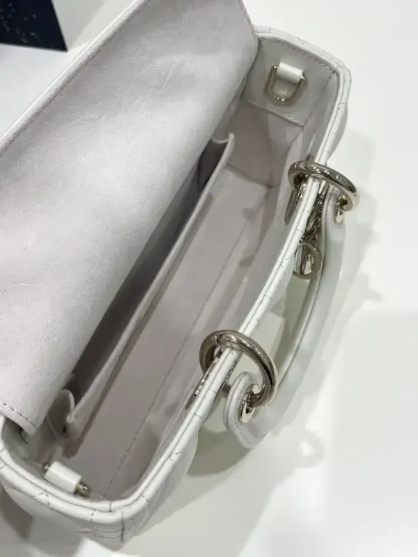 Dior Lady D-Joy Bag  White - Image 8