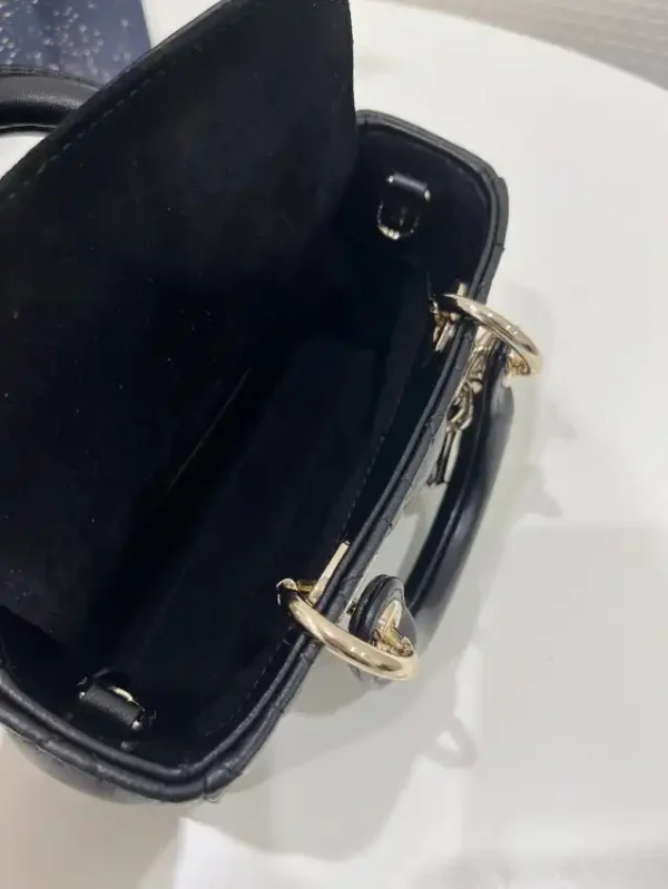 Dior Lady D-Joy Mini Bag Black - Image 4