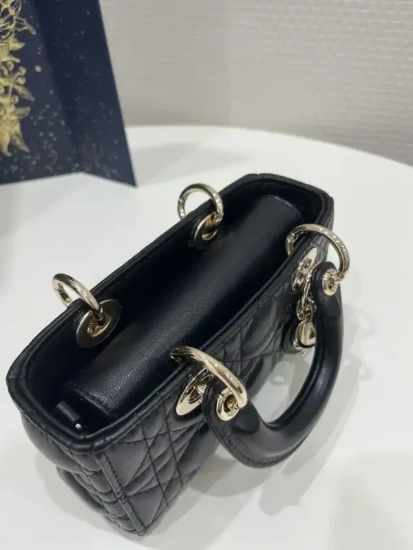 Dior Lady D-Joy Mini Bag Black - Image 8