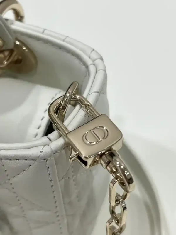 Lady D-Joy Mini Bag White - Image 4