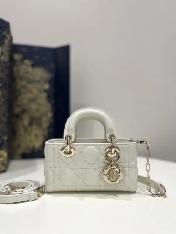Lady D-Joy Mini Bag White