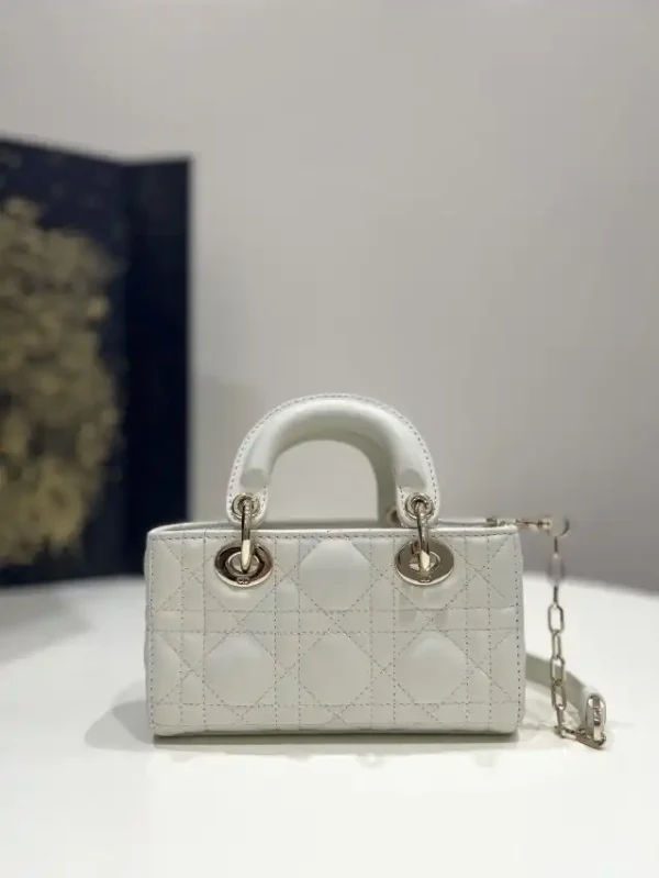Lady D-Joy Mini Bag White - Image 8
