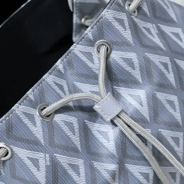Dior Hit The Road Backpack Diamond Grey - Image 8