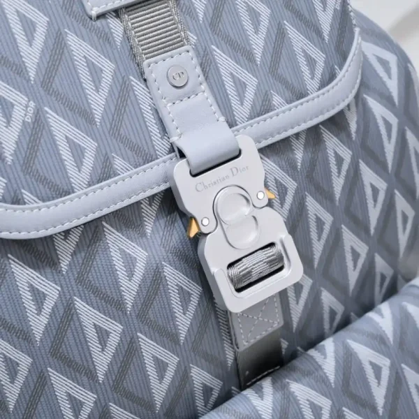 Dior Hit The Road Backpack Diamond Grey - Image 5