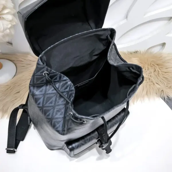 Dior Hit The Road Backpack  Diamond Black - Image 3