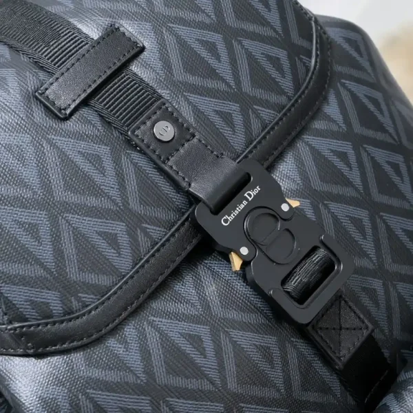 Dior Hit The Road Backpack  Diamond Black - Image 9