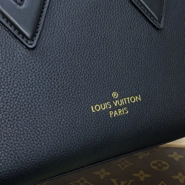 Louis Vuitton On My Side PM  Full Black - Image 4