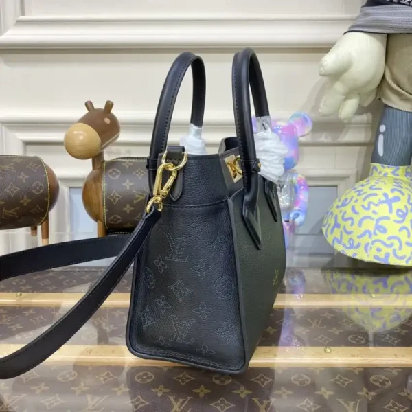 Louis Vuitton On My Side PM  Full Black - Image 7