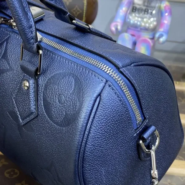 Louis Vuitton Speedy Bandouliere 25 Dark Blue - Image 4