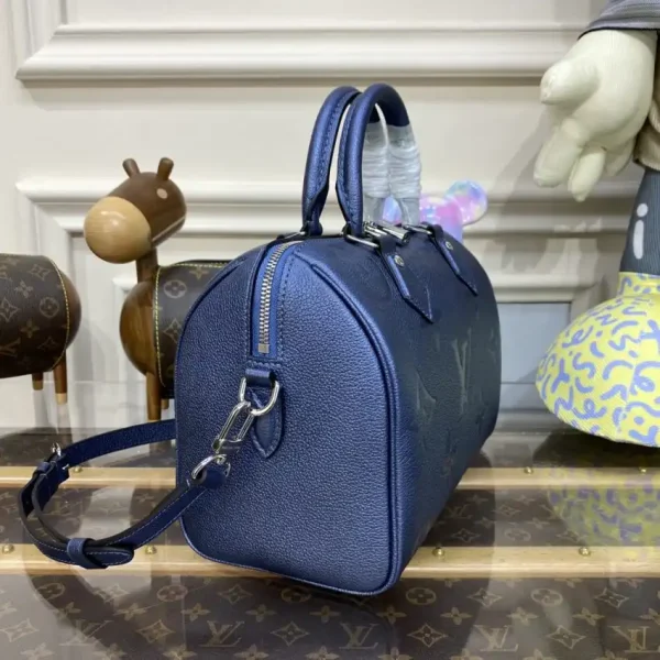 Louis Vuitton Speedy Bandouliere 25 Dark Blue - Image 5