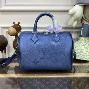 Louis Vuitton Speedy Bandouliere 25 Dark Blue