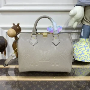 Louis Vuitton Speedy Bandouliere 25 Beige