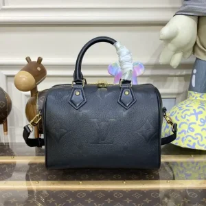 Louis Vuitton Speedy Bandouliere 25 Black