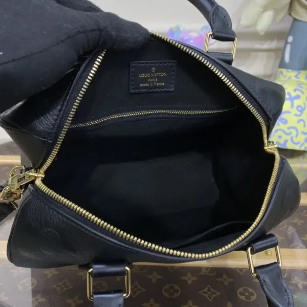 Louis Vuitton Speedy Bandouliere 25 Black - Image 6