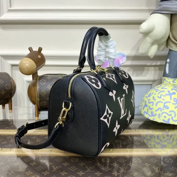 Louis Vuitton Speedy Bandouliere 25 Black-Pink - Image 3