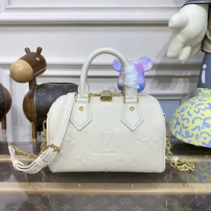 Louis Vuitton Speedy Bandouliere 20 White