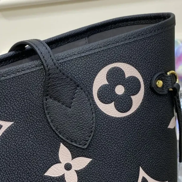 Louis Vuitton Neverfull MM Black Pink - Image 7