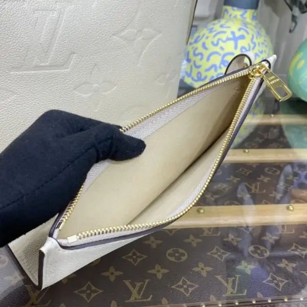 Louis Vuitton Neverfull MM Full Beige - Image 8